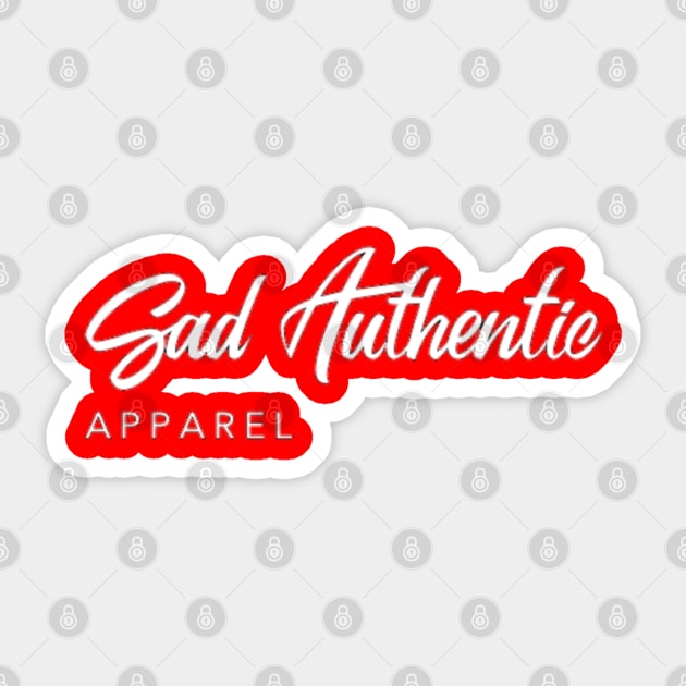 Sad Authentic Apparel Sticker Sticker by Sadauthenticapparel